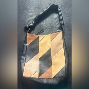 Women’s unbranded color block shoulder bag